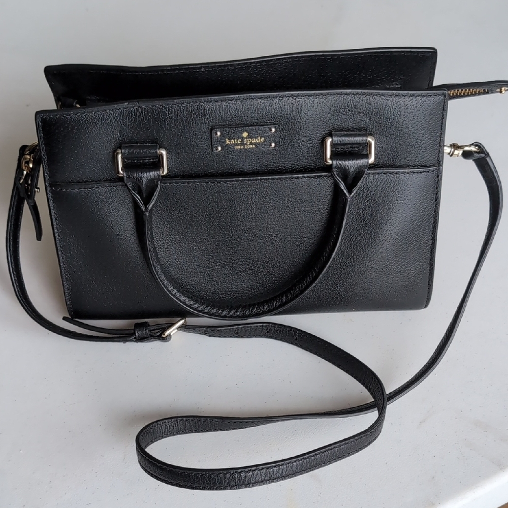 Kate Spade Grove Street Caley Black Crossbody Bag